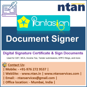 Pantasign Document Signer Certificate Class 3 Organization