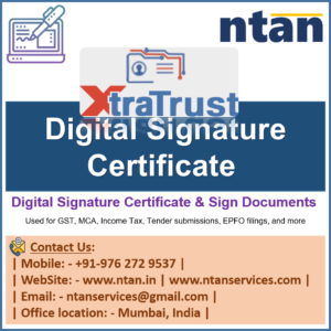 xtratrust Digital Signature Certificate With Token